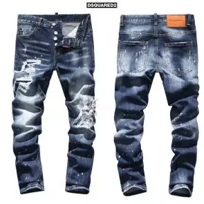 dsquared2 brand new hommess slim jeans hommesy hole